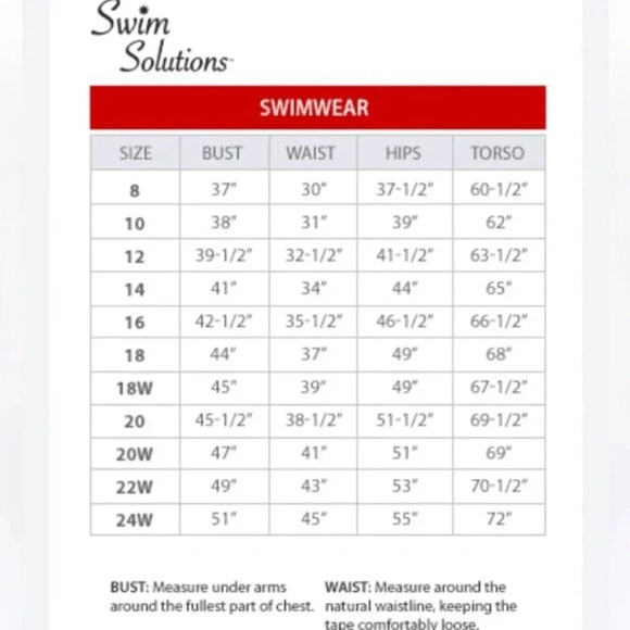 Swim Solutions Underwire V Neck Paisley Tankini Swim Top Pink Size 10 NWT - Picture 10 of 11